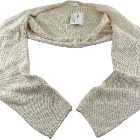 Oak+Fort Women's Cream Knit Bolero Size XS - Picture 6 of 9